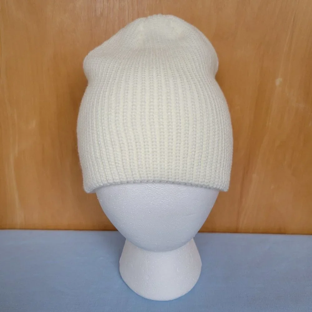 NEW Beanie Combo White Black Gray Soft Stretchy Breathable Skate Hat Three Pack - Picture 4 of 11